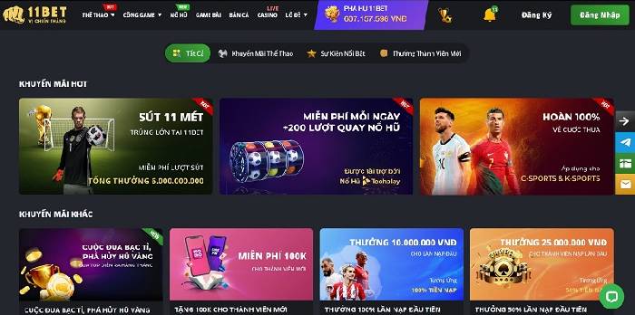 Giới thiệu 11bet - Tựa game cực kỳ đa dạng và hấp dẫn