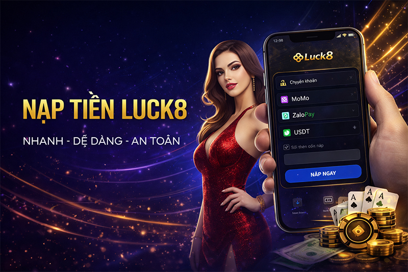 Hướng dẫn nạp tiền Luck8